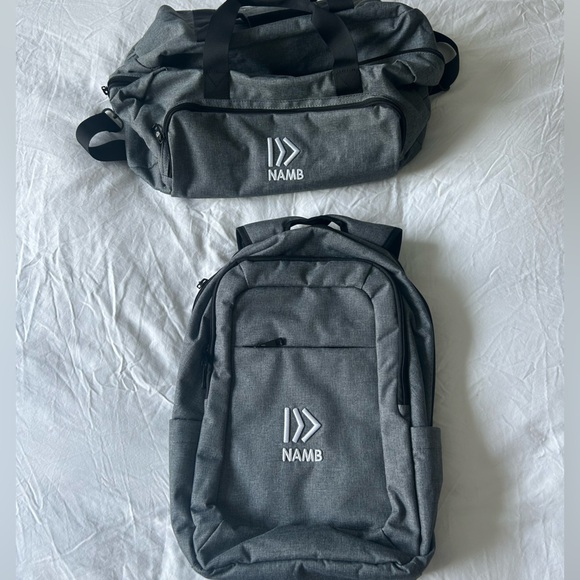 NAMB Backpack and Duffel Bag Bundle